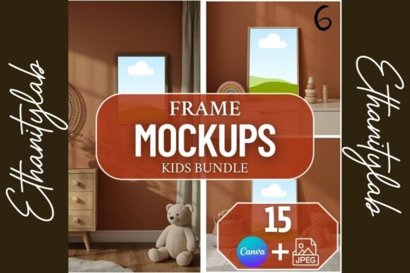 Download Terracotta Nursery Mockups | Canva 15 - Mock Collection