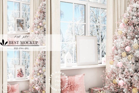 Download Christmas Frame Mockup - Mock Collection